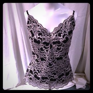 Lace tank top